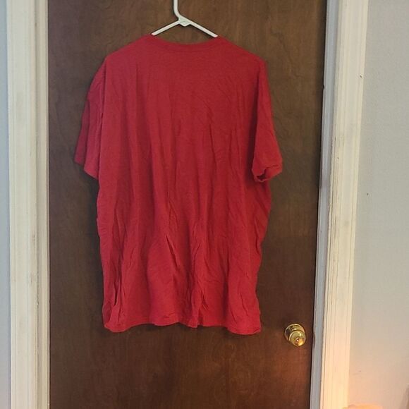 FRUIT OF THE LOOM PLATINUM 2XL RED SHORT SLEEVED TEE SHIRT - Picture 2 of 3